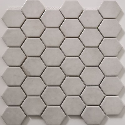 Castello Hexagon Wit  32x28x0.8  cm