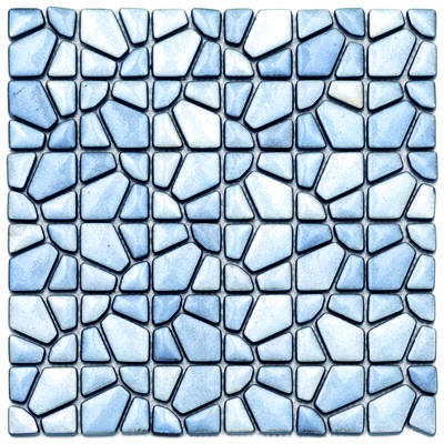 Recycled Glassmosaik Ebru   Grijs  28x28x0,65cm