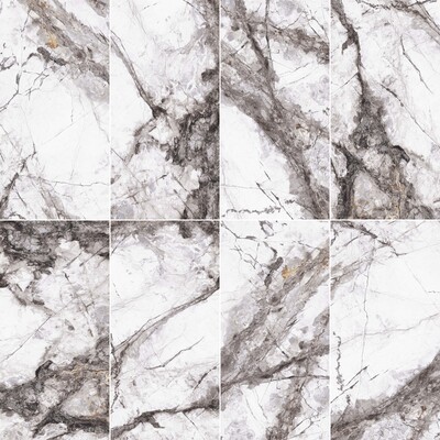 Premium Marble Visage Donker Grijs  60x120x0.9cm