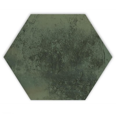 Hexagon Oerwoud Groen  21.5x25x0.9 cm